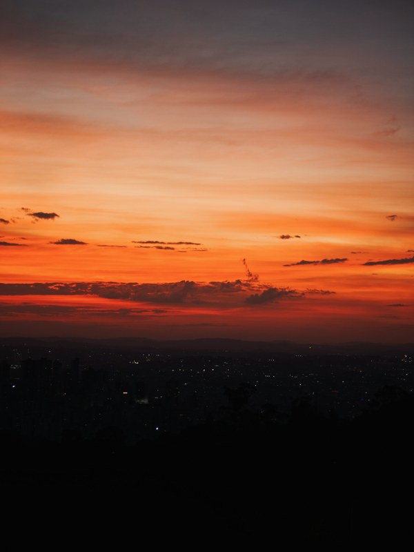 sunset LUT applied to footage — before and after color grade